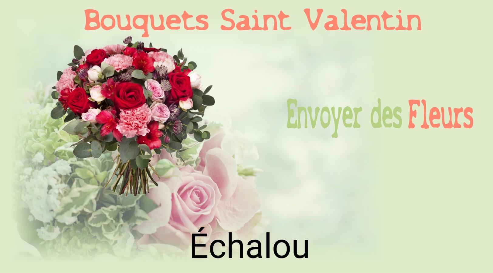 Roses de Saint-Valentin livrées à Échalou